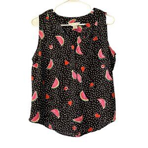 Christopher & Banks women  Sleeveless‎ Size Small Fruit Beach Travel Lightweight